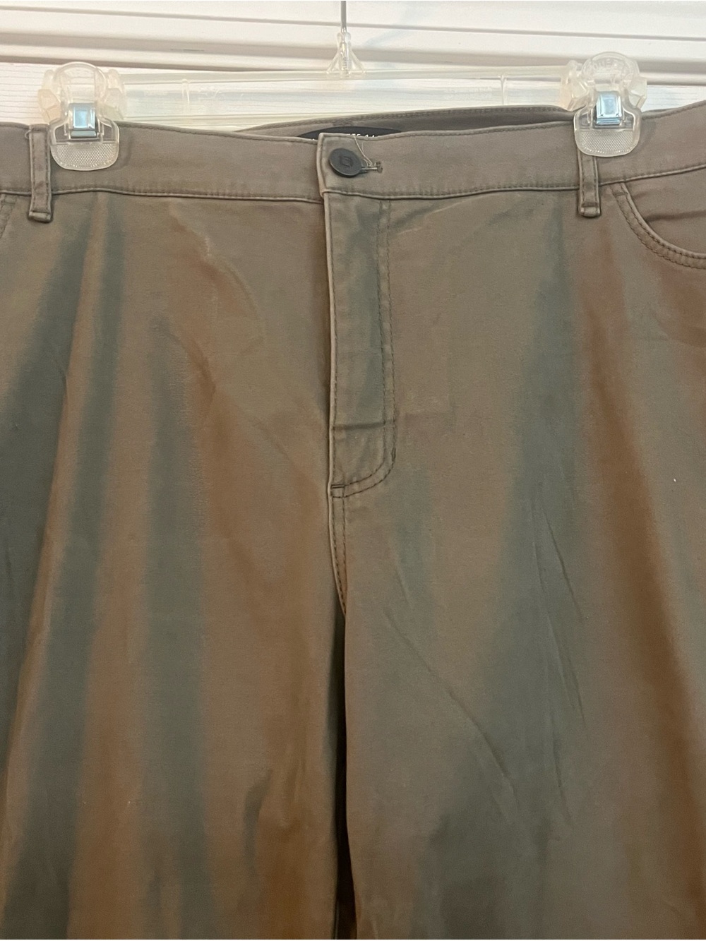 Lafayette 148 New York Olive Casual Slacks - 18